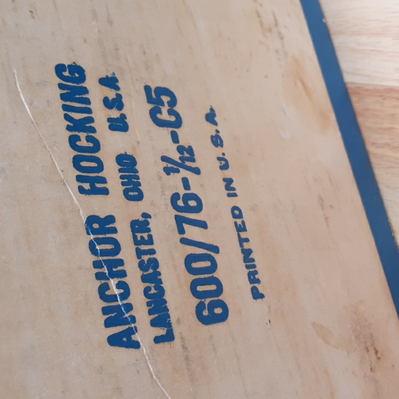 Vintage Anchor Hocking Server Snack Set - Picture 4 of 4